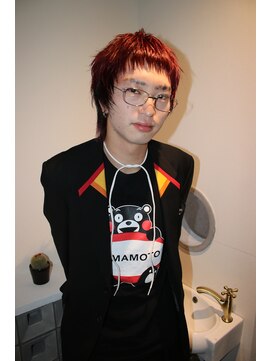 オルン(ORGN.) 【ORGN.】デザインカラー/ウルフカット/ブリーチ/大須/矢場町