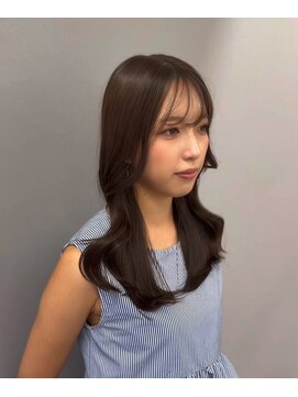 アテバイルイス 喜連瓜破(ATE by luis) ブリーチなしミルクティーベージュ