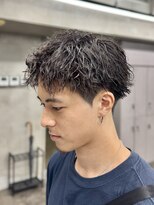 ニコ トウキョウ ロジック(nico TOKYO Logic)&nbsp;刈り上げアップバングスパイキーショートパーマスパイラルパーマ