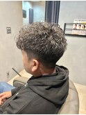 刈り上げパーマ