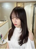 【Lapis新宿】アッシュブラウン×韓国風レイヤーカット