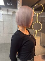 ラ キング(LA KING)&nbsp;韓国ボブ/大人ガーリー/ダークアッシュ/似合わせカット/名古屋栄