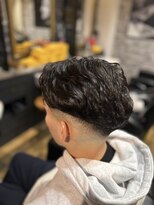 バーバーブロス(BAR BER bro's)&nbsp;ニュアンスパーマ！/浦安/メンズ/理容室/フェード