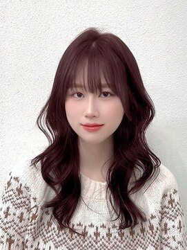 セブンルックス(7LOOKS) 【髪質改善】ボルドーブラウン×ミディアムレイヤー