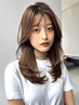 *【全員対象】まとまる美髪♪小顔カット+高保湿トリートメント￥11000→￥9900