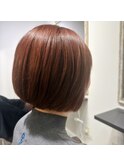 コンパクトミニボブスタイル