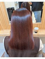 アトレ 南堀江店(attrait) 日常の油分を落とす前処理から。ケアカラー×髪質改善