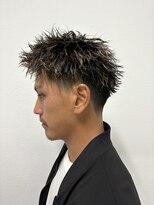 リロウ 大井町(Rellow) テーパーフェード×ツイストスパイキーショート