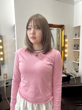 コワファースト  させぼ五番街店(COIFF1RST) ミディアムレイヤー