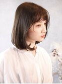 ■HARBORS鎌倉/オリーブアッシュ/内巻き/ワンカール/ロブ62-1