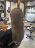 ふんわりハイライト　ベージュ
