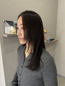 オーパス(Opus)の写真/結んでも可愛い、下ろしてもキマる顔まわりのデザインカットが得意なサロン◎