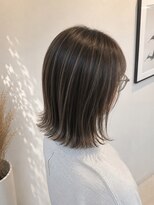 サロンド ノワ 本通(salon de Noix)&nbsp;大人ハイライトボブ