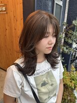 オアシス(oasis)&nbsp;【oasisオグラ】ソフトミディアムハッシュカットグレージュ