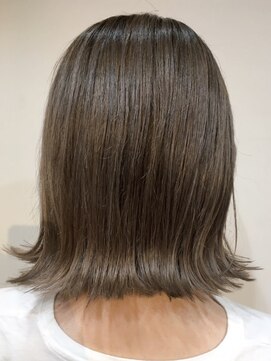 グッデイ ヘアー(GOOD DAY HAIR) 【GOOD DAY HAIR】《切りっぱなしロブ×ミルクティー》　 下北沢