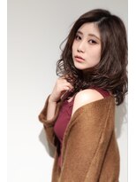 ベースヘアーデザイン(BASE HAIR DESIGN)&nbsp;アンニュイウェーブなミディー