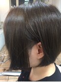 ナチュラルアッシュボブ
