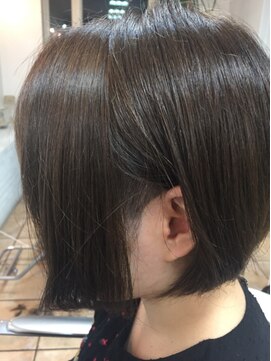 ヘアー ラミュウ(Hair La'Miu) ナチュラルアッシュボブ