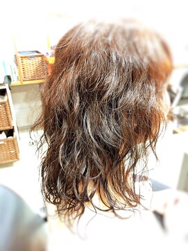 キャン 温品店(CAN) 【CAN】エアウエーブでゆるふわナチュラルウエーブ