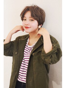 シータ ふじみ野(THETA) くせ毛風ハンサムショート【シータ ふじみ野】