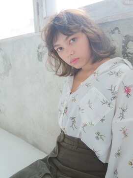 美容室 コーストアール 稲毛店(coast-R) 切りっぱなしウェーブボブ【稲毛】