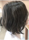 切りっぱなし風ボブ♪