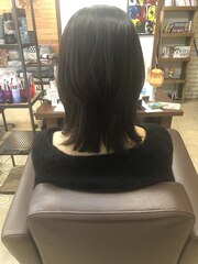 40代美シルエット♪後頭部絶壁補整カット　［延山styling］