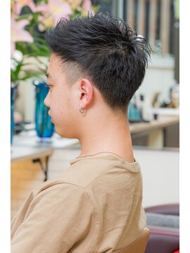 ヘアージャンティ(HAIR GENTIL) メンズ ショート 【ツーブロック×ノーパート】