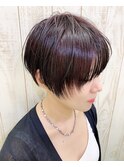 軽さのあるマッシュショート