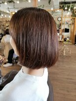 ルークス 中央林間(LOOOKS)&nbsp;暖色系カラー×ボブ×前下がり