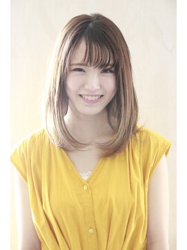 コルト(COLT) ヒロインベージュカラーｘ毛先軽めミディアムボブ