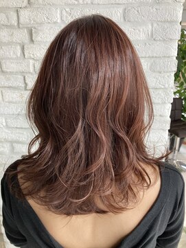 ヘアバイプルーヴ(Hair by PROVE) ピンクパープル×ミディアム