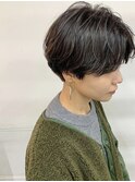【cuzKLUB】カジュアルショート×ダークオリーブ