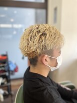 ヘアーコウボウ西口店 マッシュツイストパーマ