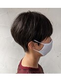 黒髪ショート
