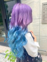 シェリエ(Cherie) 寒色グラデーション/パープルカラー/スカイブルー