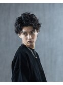 【船橋】20代/メンズ/センターパート/パーマ/ツイスト/バーバー