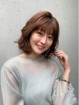 シュシュ(CHOU CHOU) ミディアムパーマ♪