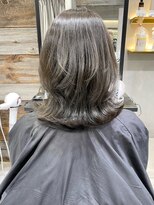 トルネード(TORNADO) 韓国風ヘア くびれヘア くびれミディ オルチャンヘア M713