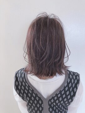 アナザヘアー なんば 高島屋前店(ANAZA hair) 外ハネこなれミディ♪