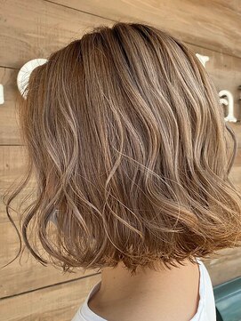 ミューシェレゴ(meauche...lego) ゆるふわボブ