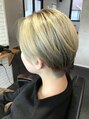 レヴィーヘアー(Revie hair) ハイトーンショートスタイル収まりのいいショートも得意です