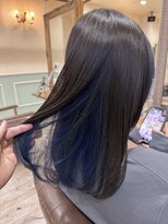 ラボヌールヘアーノーブル 新越谷店(La Bonheur hair noble)&nbsp;インナーディープネイビー/極上髪質改善