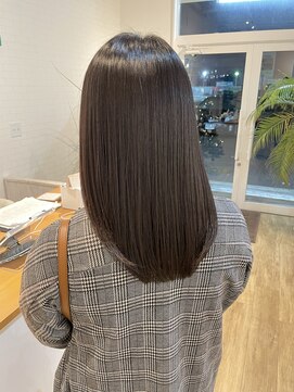 グリーンルームセカンド 結城店(GREEN ROOM. 2nd) 髪にドラマを縮毛矯正