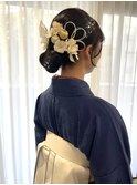 ☆卒業式の着付け&ヘアセット☆