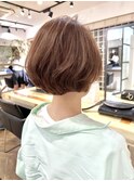 切りっぱなしボブミニボブパーマくびれボブ外ハネボブブリーチ