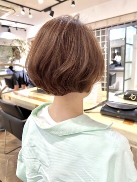 ファイブシーン アオヤマ(5SCENE AOYAMA) 切りっぱなしボブミニボブパーマくびれボブ外ハネボブブリーチ