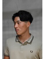 スレイ 西宮(SLAY)&nbsp;波巻きハイライトアップバングツーブロックマッシュ