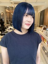 マーシィ(MARCIE) deep blue × bob