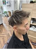 韓国マッシュスペインカールスパイキーショート〈理容室〉西川口